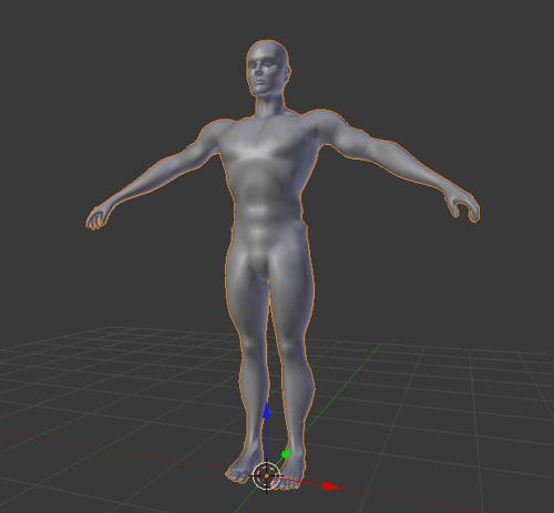 Base Male Mesh preview image